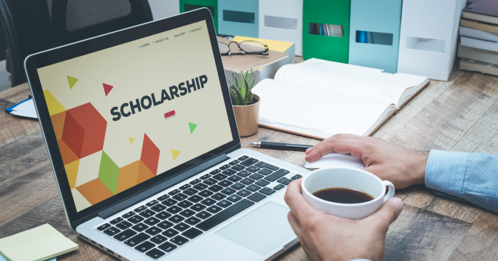 scholarship webpage